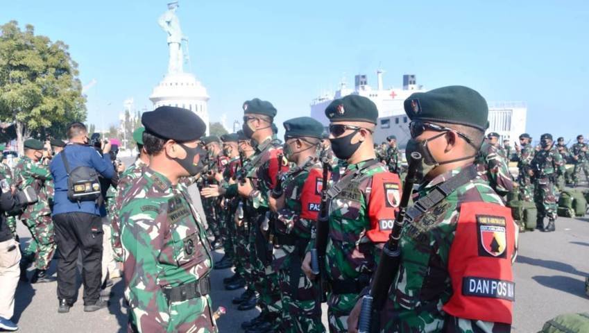 Prajurit TNI Ditugaskan Ke Papua, Mereka Diminta Tak Mudah Terprovokasi ...