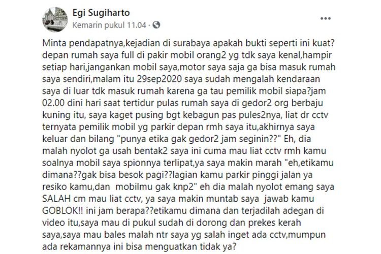 Viral Kisah Pria di  Surabaya Kesal Depan  Rumah  Dipenuhi 